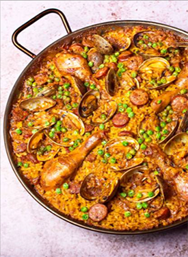 Paella Party Cooking Class dallas paella mixta party.webp